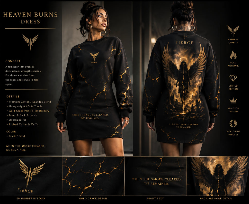 HEAVEN BURNS. — Limited Oversized Crew