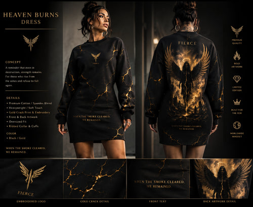 HEAVEN BURNS. — Limited Oversized Crew