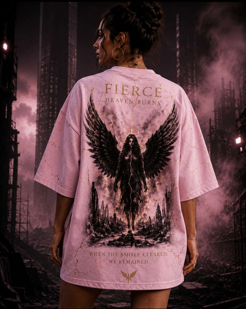 HEAVEN BURNS — OVERSIZED TEE