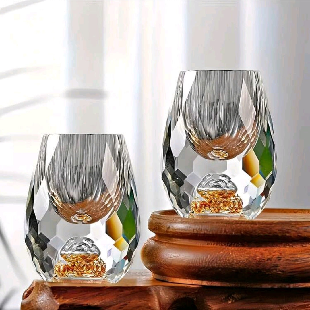 Crystal Forged Core Shot Glass