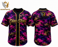 Baseball jersey-camo
