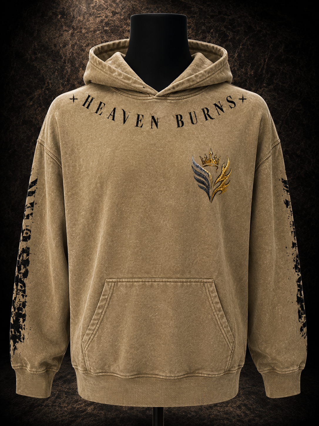 Washed Sand Heavyweight Hoodie