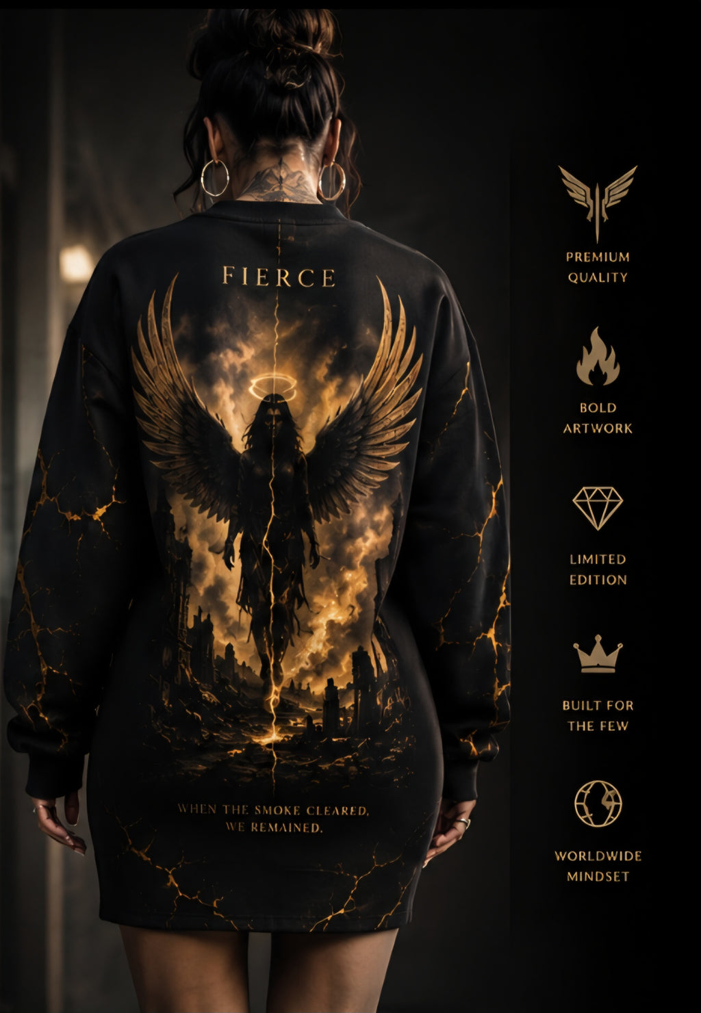 HEAVEN BURNS. — Limited Oversized Crew