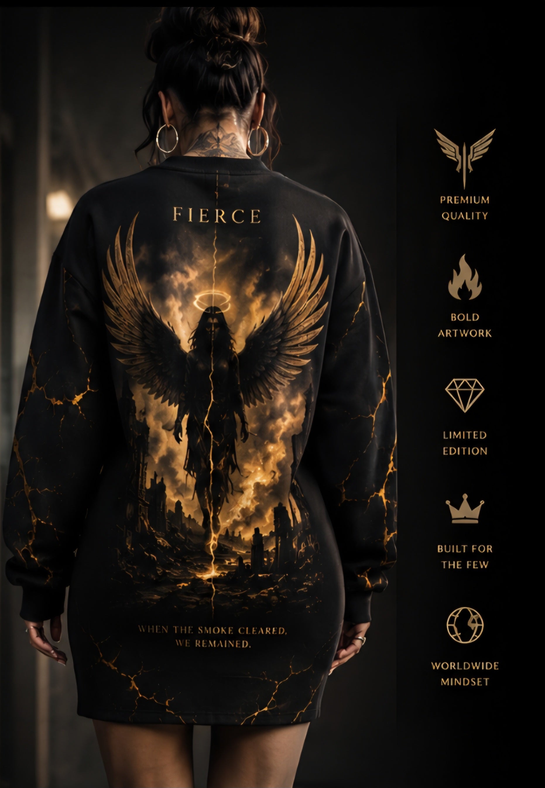 HEAVEN BURNS. — Limited Oversized Crew