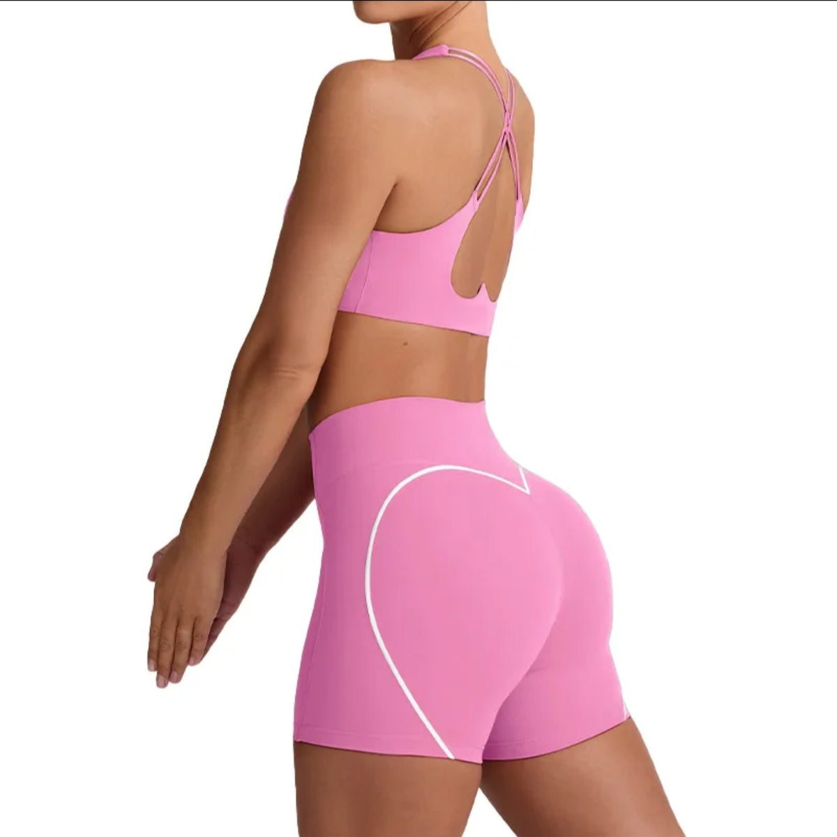 Fierce Heartline Active Set – Pink
